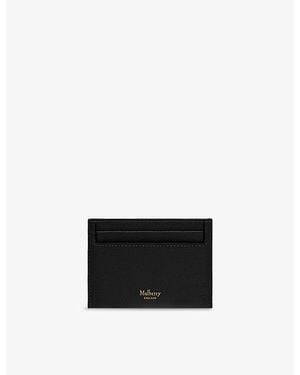Mulberry Continental Grained Leather Card Holder - Black