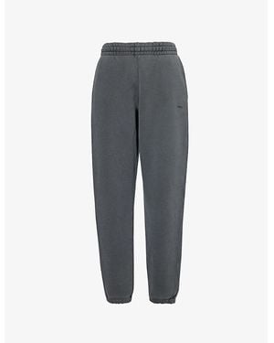 GYMSHARK Everywear Relaxed-Fit Cotton-Jersey Jogging Bottoms - Grey