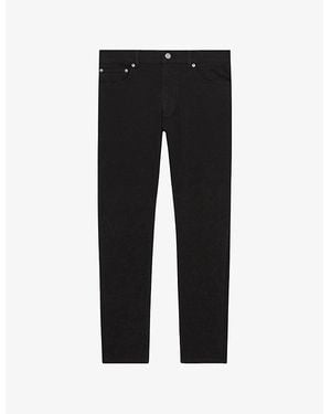 Reiss Picton Slim-Fit Stretch-Denim Jeans - Black