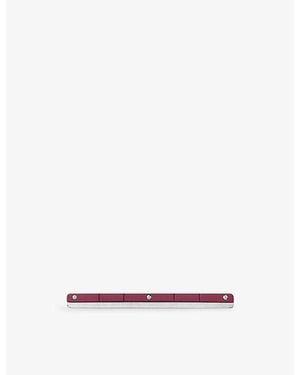 Cartier Santos De Sterling- Tie Clip - White