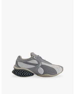 PUMA Cell Geo 1 Suede Trainers - Grey