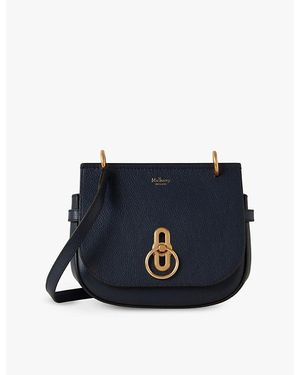 Mulberry Amberley Small Leather Satchel Bag - Blue