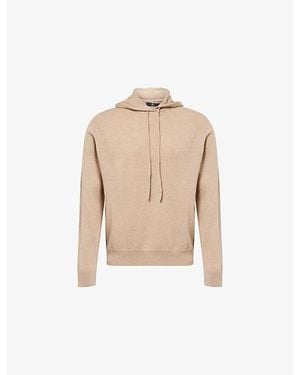 7 For All Mankind Regular-Fit Knitted Cashmere Hoody - Natural
