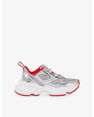 Christian Louboutin So Flo Mesh Trainers - White