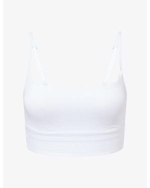 ADANOLA Ultimate Tank Sports Bra - White