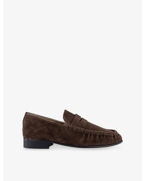 Tony Bianco Gomez Suede Loafers - Brown