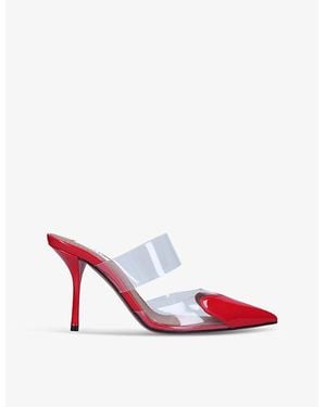Alaïa Heeled Mules - Red