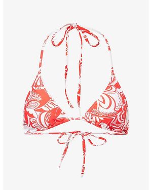 Melissa Odabash Adelaide Bikini Top - Red