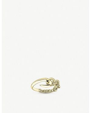 Shaun Leane Hook Chai Yellow Gold-plated Silver Vermeil Rig - Metallic