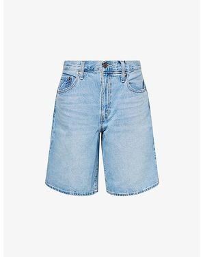 Levi's Baggy Dad Mid-Rise Denim Jorts - Blue