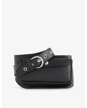GIMAGUAS Rino Leather Belt - Black