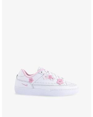 Nike Tennis Centre Leather Trainers - White