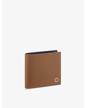BVLGARI Leather Wallet - Brown