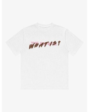 The Kooples Slogan-Embroidered Short-Sleeve Cotton T-Shirt - White
