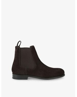 Kurt Geiger Sloane Suede Chelsea Boots - Black