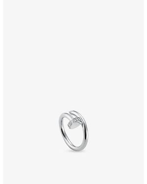 Cartier Juste Un Clou 18Ct And 0.13Ct Diamond Ring - White