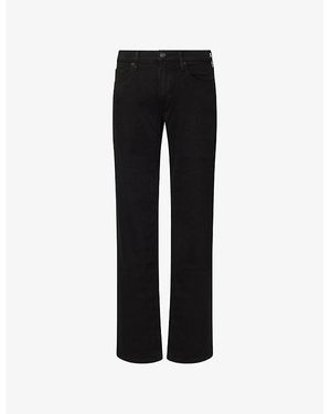 PAIGE Doheny Straight-Leg Denim Trousers - Black