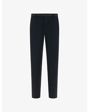 BOGGI B-Tech Tapered-Leg Stretch-Woven Trousers - Blue