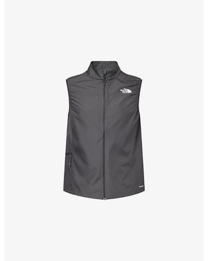 The North Face Fontanales Logo-Print Shell Gilet - Grey