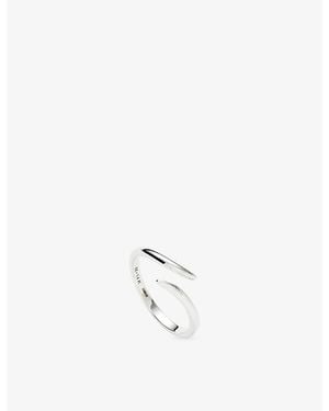 Missoma Fine Open Claw 9Ct Ring - White