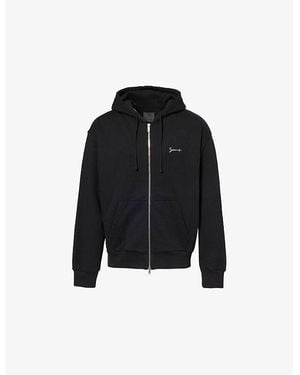 Givenchy Giv P Boxy Fit Hoodie - Black