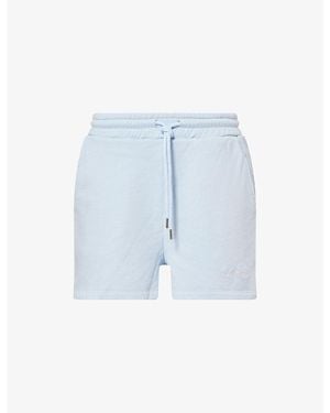 4th & Reckless Clover Cotton-Jersey Shorts - Blue