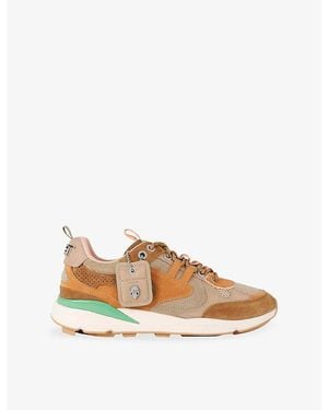 Kurt Geiger Kurt Runner Suede Sneakers - Natural