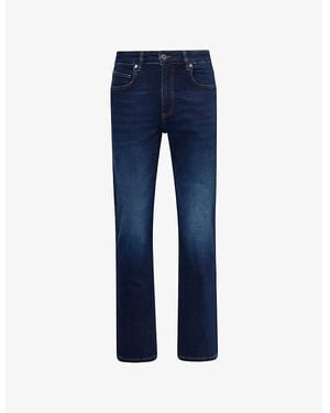Vingt Quatre Hardy Straight-Fit Denim Jeans - Blue