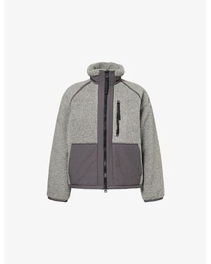 Canada Goose Westport Zip-Up Wool-Blend Fleece Jacket - Grey