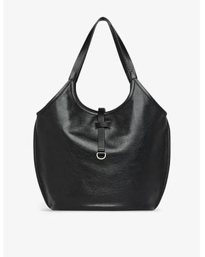 Whistles Leonora Leather Tote Bag - Black