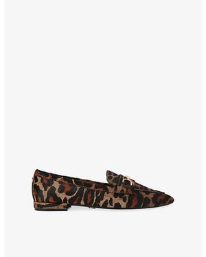 Carvela Kurt Geiger Passo Leather Loafers - Brown