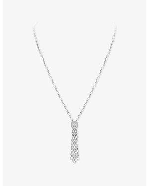 Messika Vibes Pompom 18Ct- And 1.66Ct Diamond Necklace - Metallic
