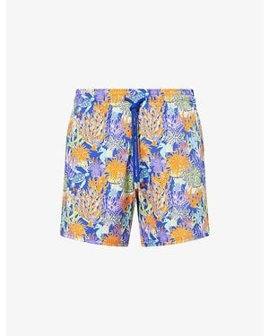 Vilebrequin Moorise Printed Swim Shorts - Blue