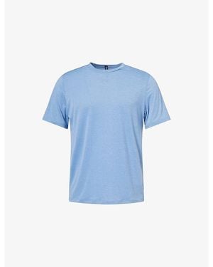 Vuori Current Tech Stretch-Woven T-Shirt - Blue