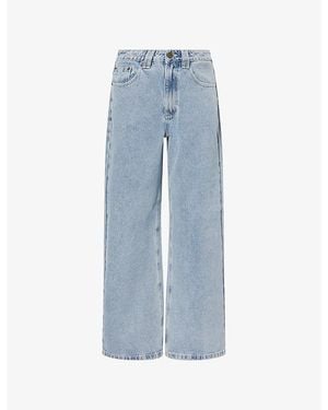 Dissh Reagan Wide-Leg Denim Jeans - Blue