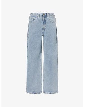 Dissh Reagan Wide-Leg Denim Jeans - Blue
