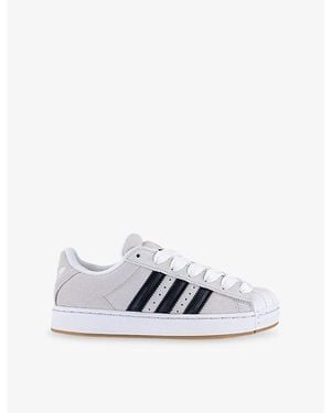 adidas Superstar Suede Trainers - White