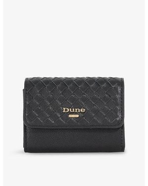 Dune Kelsey Branded Faux-Leather Purse - Black
