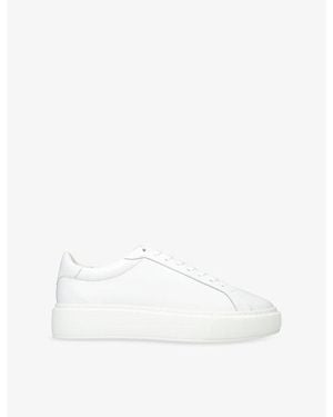 Arne Essential Leather Low-Top Trainers - White