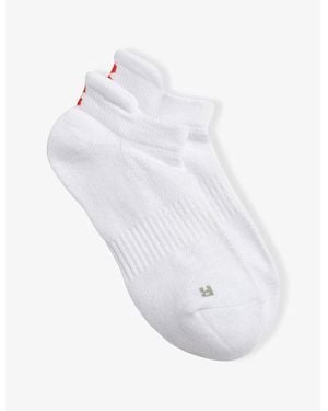 Sweaty Betty Workout Stretch-Woven Sneaker Socks Pack Of Three - White