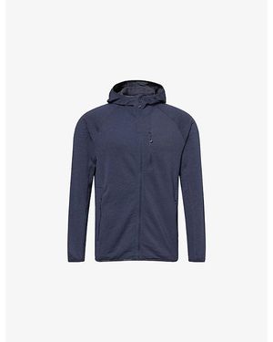 Salomon Essential Mid-Layer Stretch-Jersey Hoody - Blue