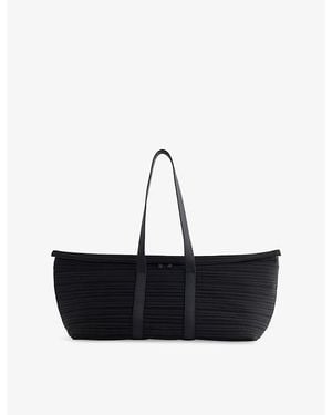 Pleats Please Issey Miyake Pleats June Boston Bag - Black