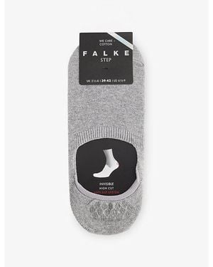 FALKE Step High-Cut Cotton-Blend Socks - Grey