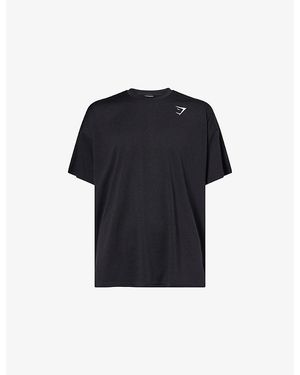GYMSHARK Arrival Oversized Jersey T-Shirt - Blue