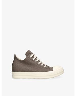 Rick Owens Low Canvas Trainers - Multicolour