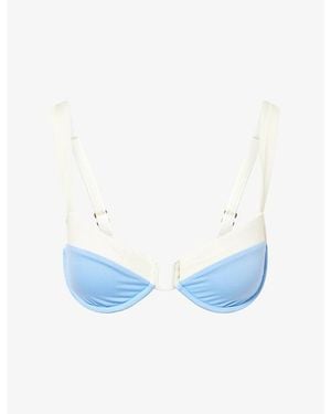 Cheap Monday Cala Roja Bikini Top - Blue