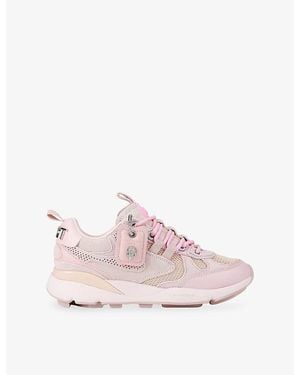 Kurt Geiger Kurt Runner Suede Sneakers - Pink
