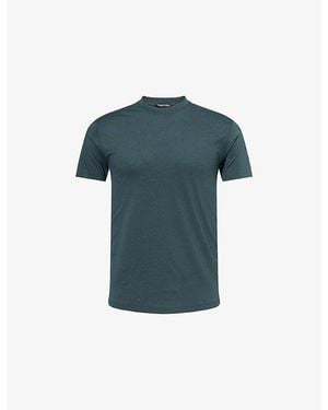 Tom Ford Relaxed-Fit Crew-Neck Cotton-Blend T-Shirt - Blue