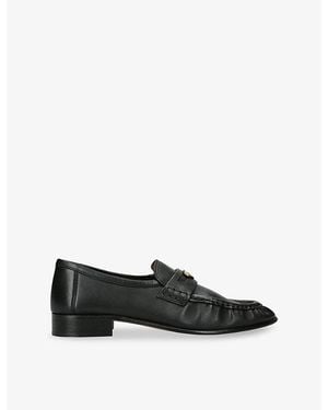 Chloé Letti Leather Loafers - Black