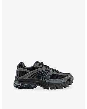 Nike Air Max Moto 2K Mesh And Faux-Suede Trainers - Black